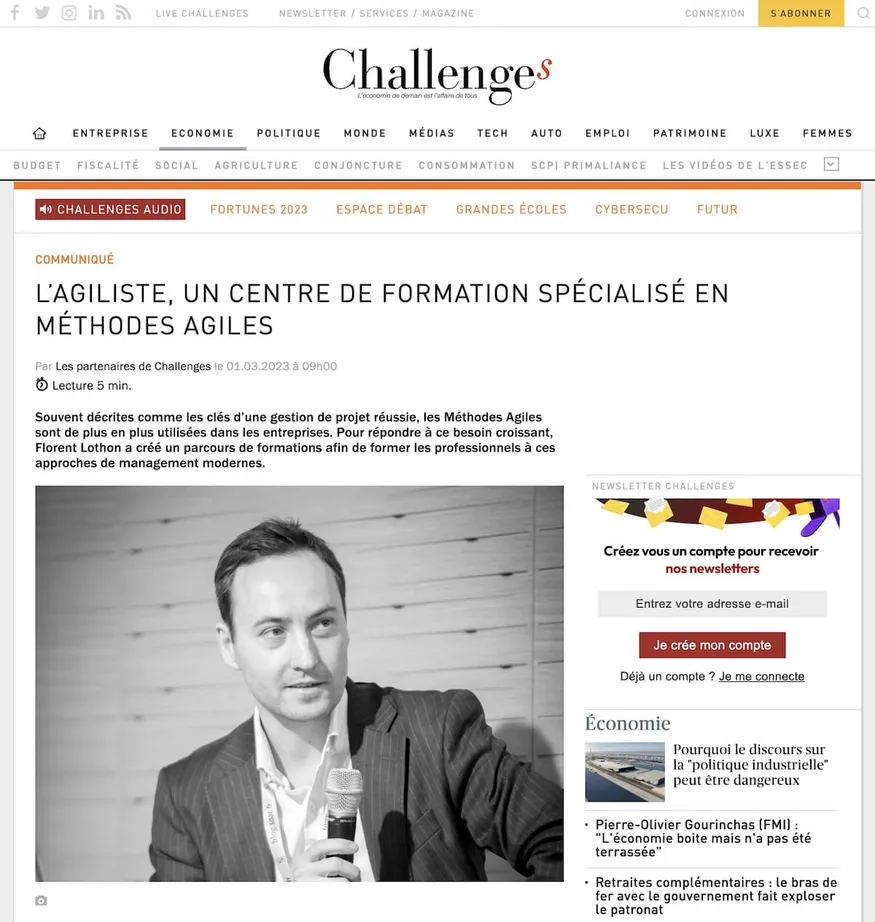 article challenges lagiliste